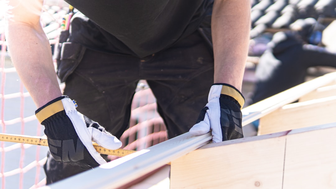 Commercial roof repair works